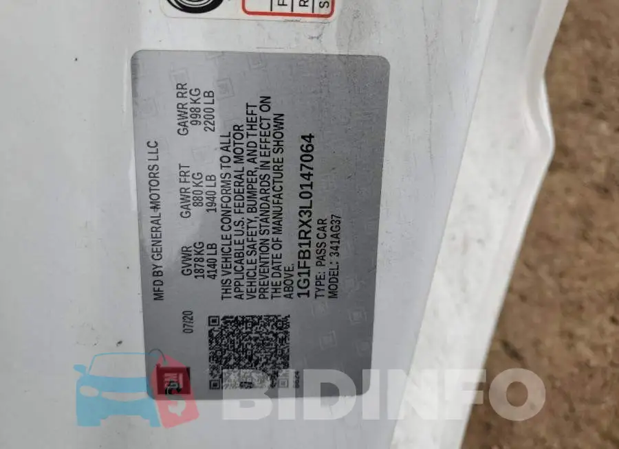 1G1FB1RX3L0147064 Photo# 12