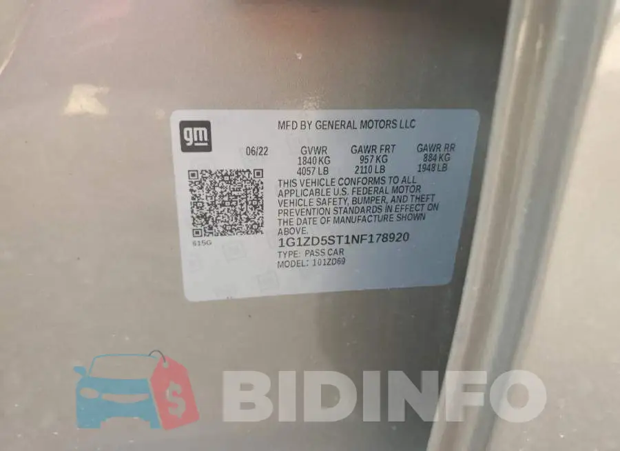 1G1ZD5ST1NF178920 Photo# 12