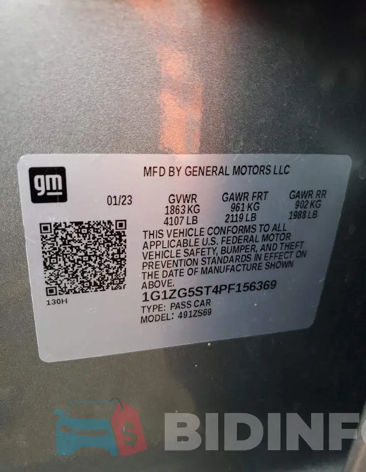 1G1ZG5ST4PF156369 Photo# 12