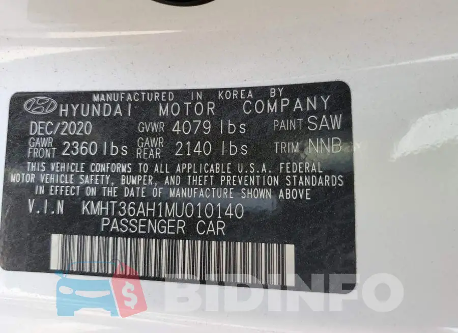 KMHT36AH1MU010140 Photo# 13