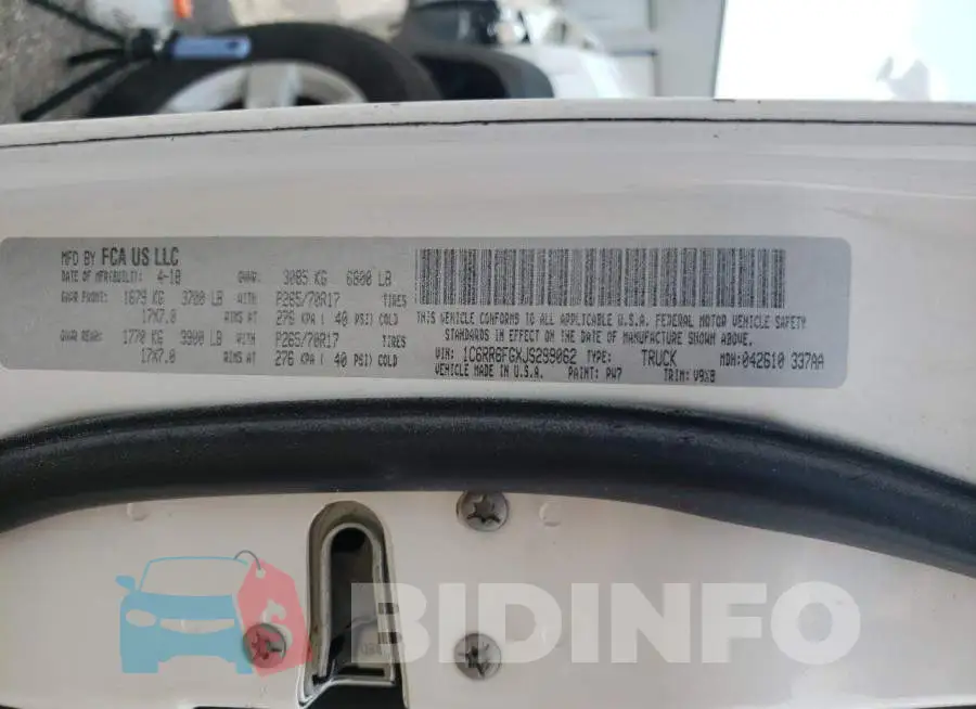 1C6RR6FGXJS299062 Photo# 12