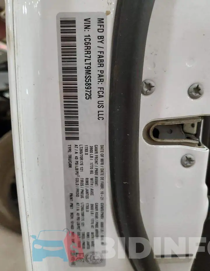 1C6RR7LT9MS589725 Photo# 13