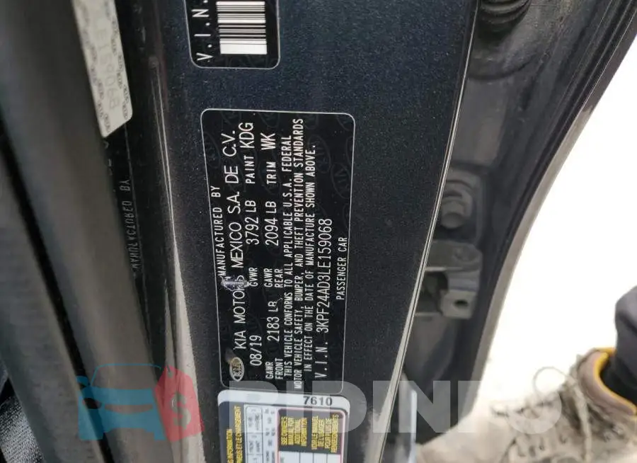 3KPF24AD3LE159068 Photo# 12