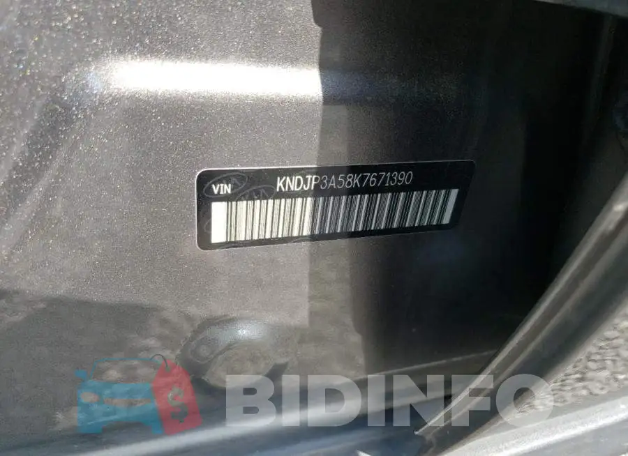 KNDJP3A58K7671390 Photo# 12