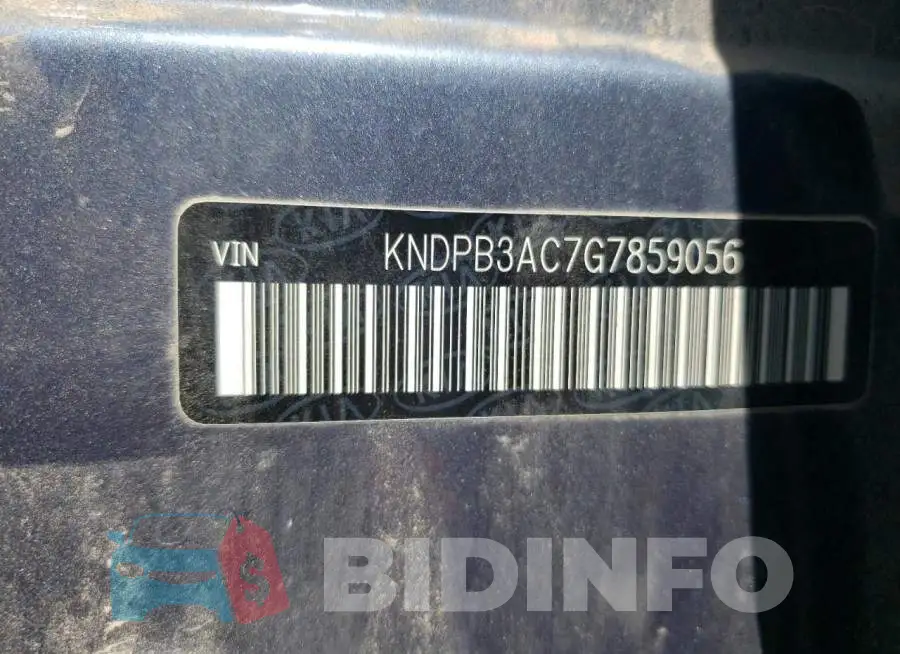 KNDPB3AC7G7859056 Photo# 12
