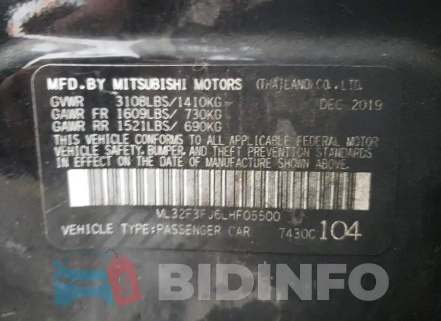 ML32F3FJ6LHF05500 Photo# 12