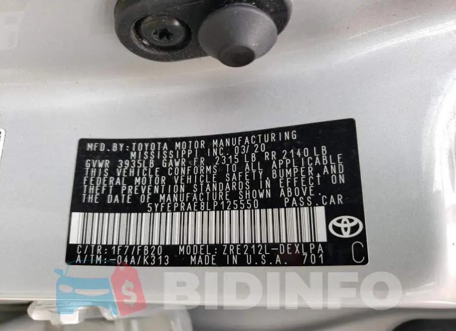 5YFEPRAE8LP125550 Photo# 12