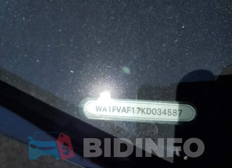 WA1FVAF17KD034587 Photo# 12