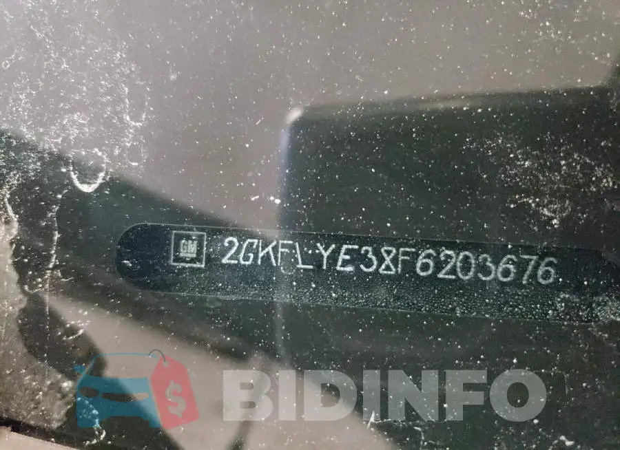 2GKFLYE38F6203676 Photo# 13