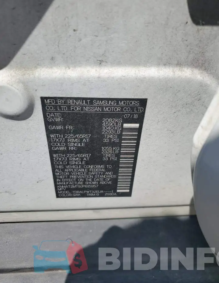 KNMAT2MT9JP615957 Photo# 14