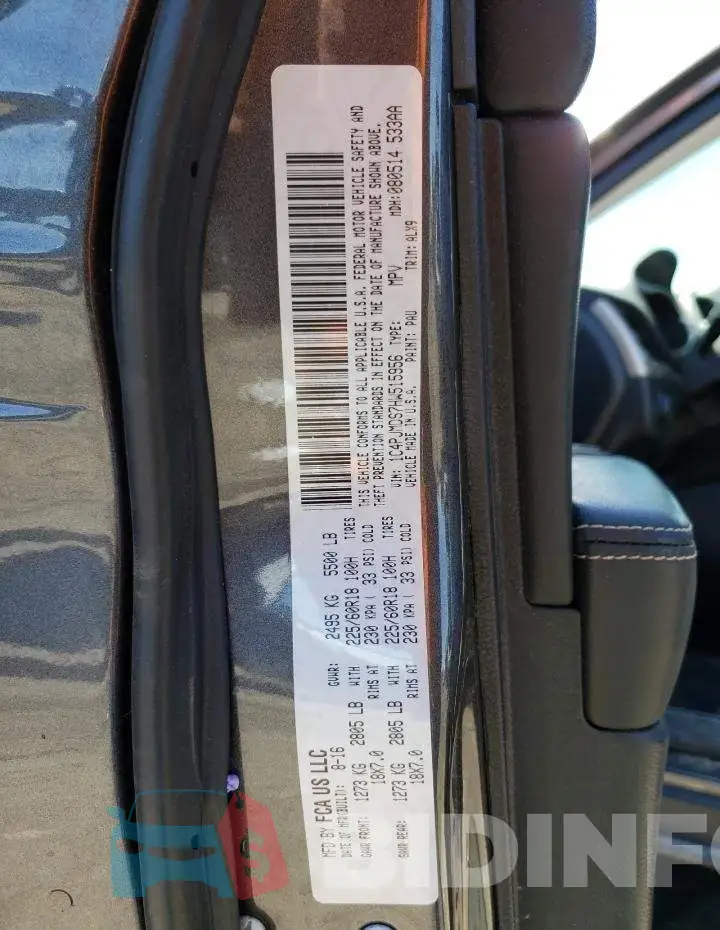 1C4PJMDS7HW515956 Photo# 13