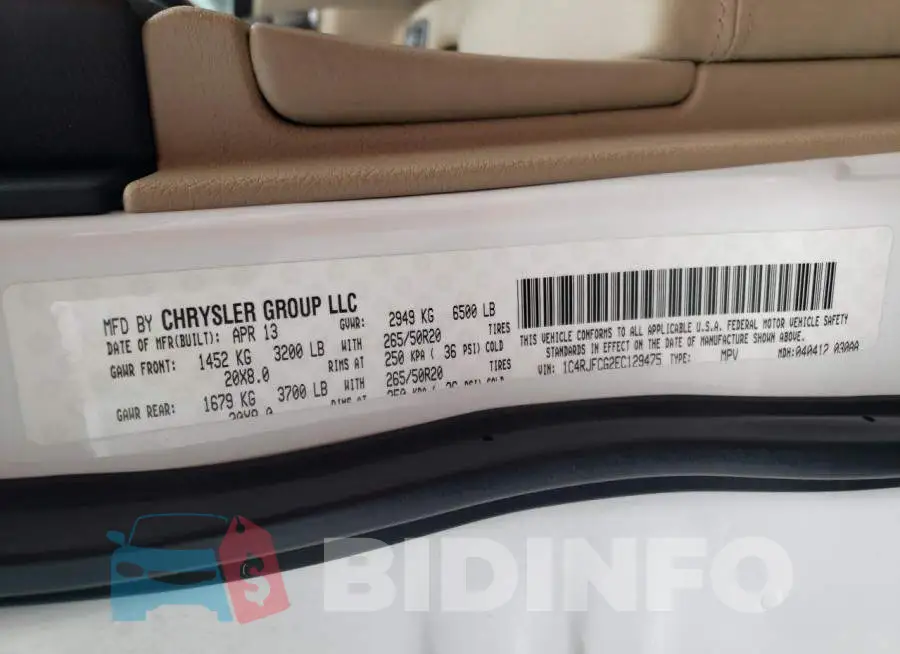 1C4RJFCG2EC129475 Photo# 13