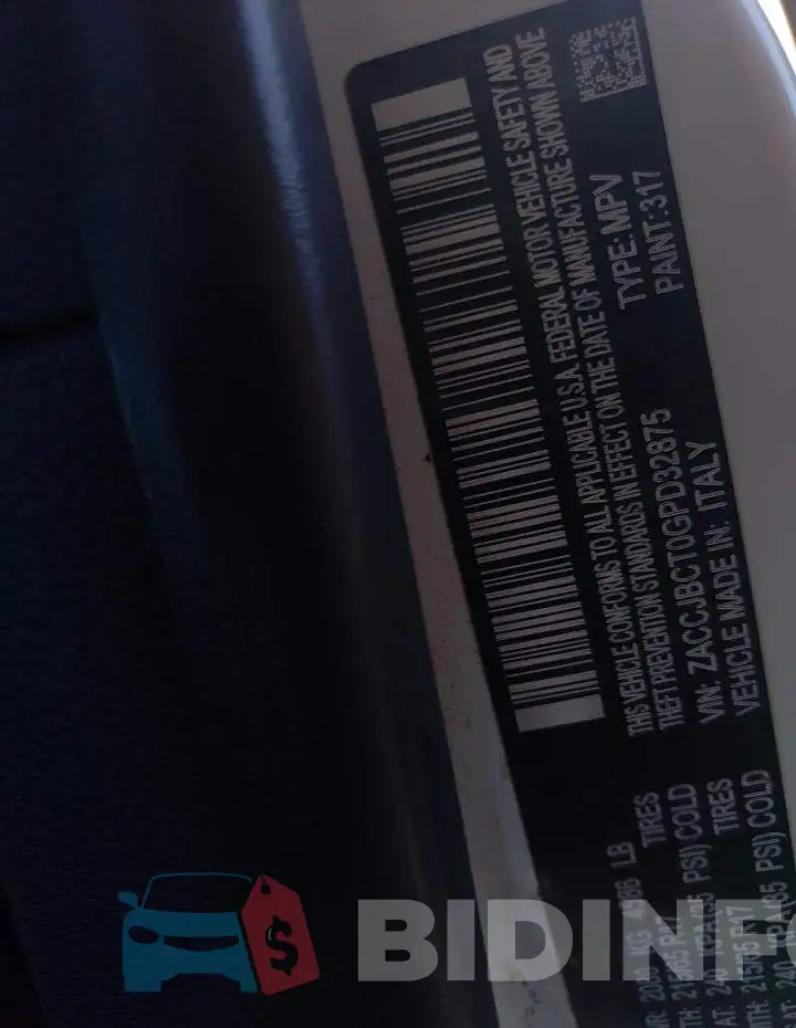 ZACCJBCT0GPD32875 Photo# 12