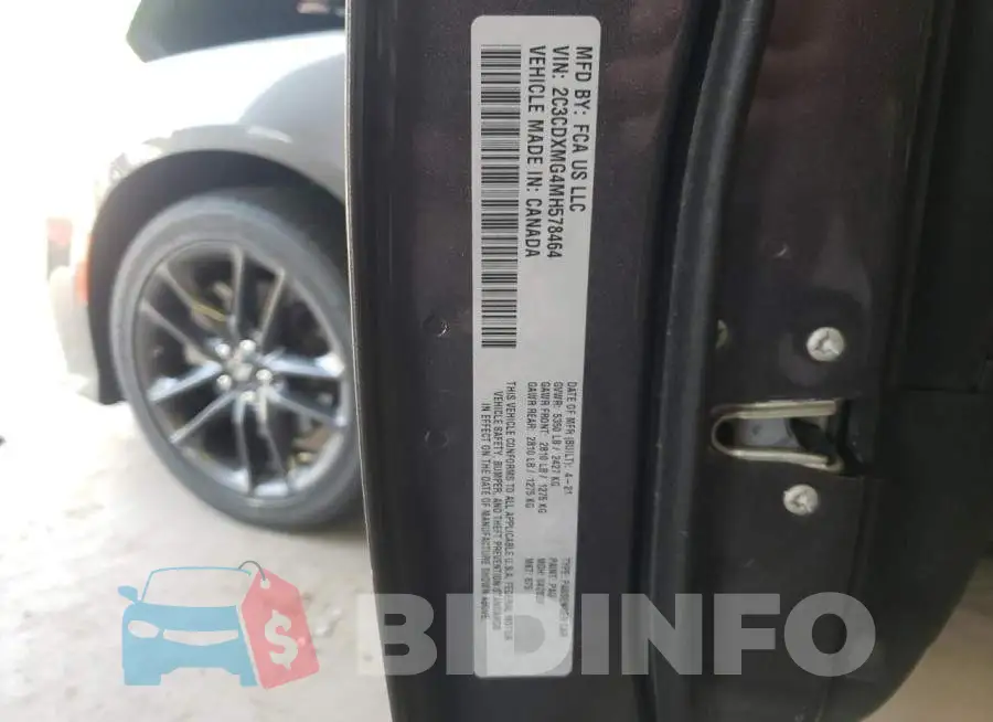 2C3CDXMG4MH578464 Photo# 12