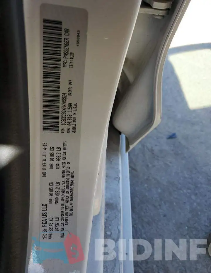 1C3CCCBGXFN709924 Photo# 12
