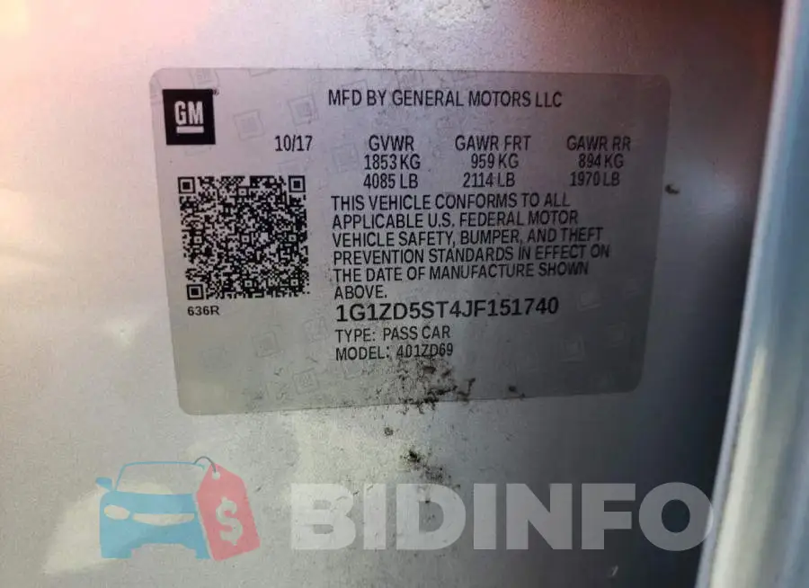 1G1ZD5ST4JF151740 Photo# 12