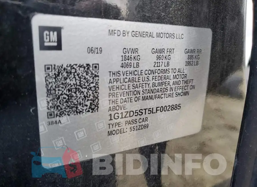 1G1ZD5ST5LF002885 Photo# 12