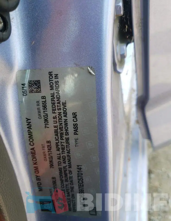 KL8CD6S97EC570141 Photo# 12