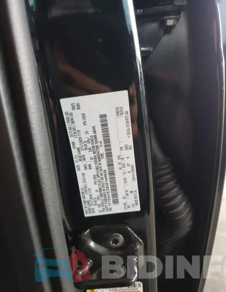 1FTEW1EG5GFA49928 Photo# 12