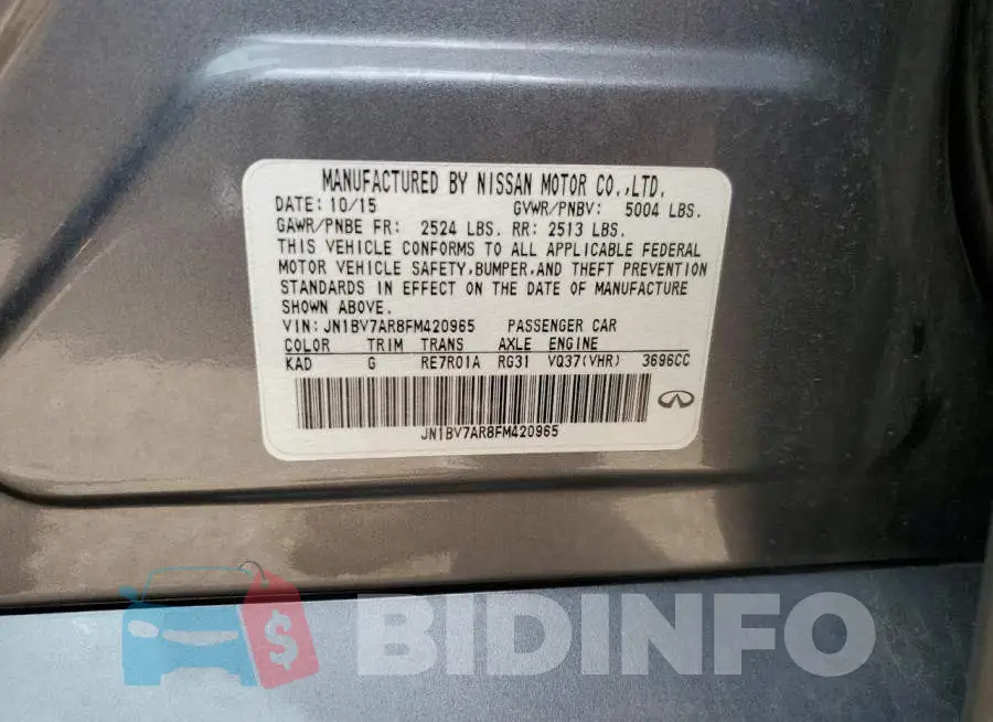 JN1BV7AR8FM420965 Photo# 12