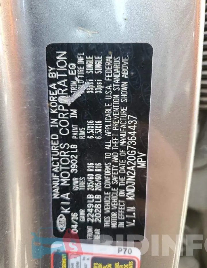 KNDJN2A20G7364437 Photo# 13
