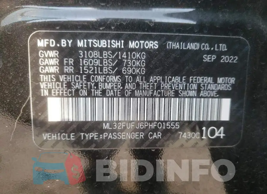 ML32FUFJ6PHF01555 Photo# 12