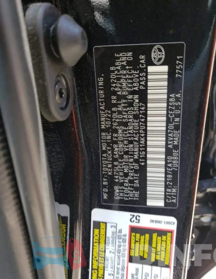 4T1G11AK4PU747147 Photo# 13