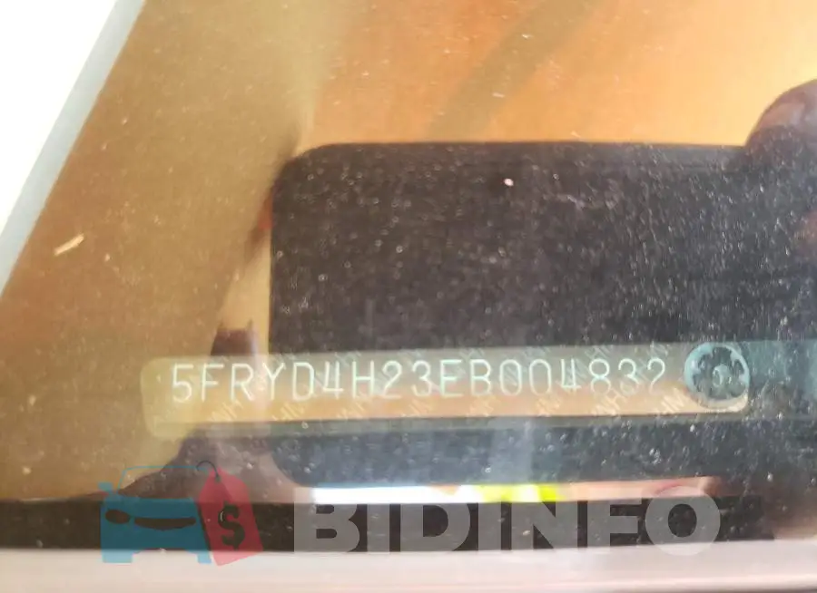 5FRYD4H23EB004832 Photo# 14