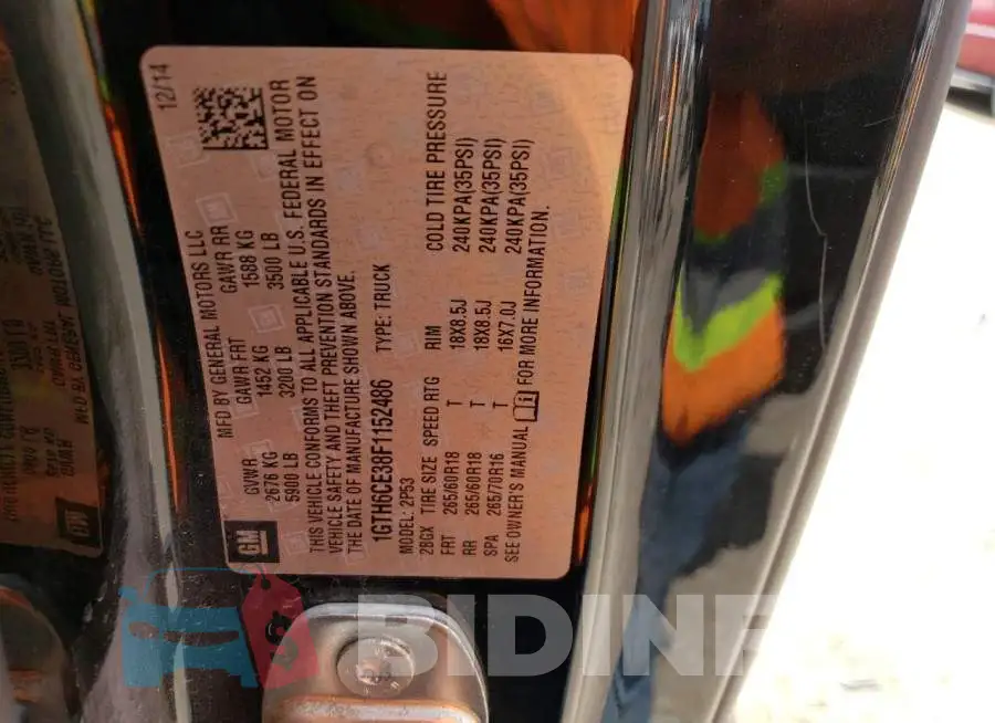 1GTH6CE38F1152486 Photo# 12