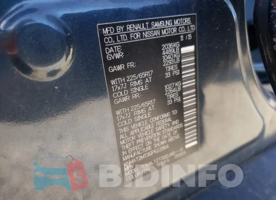 KNMAT2MT3GP622864 Photo# 10