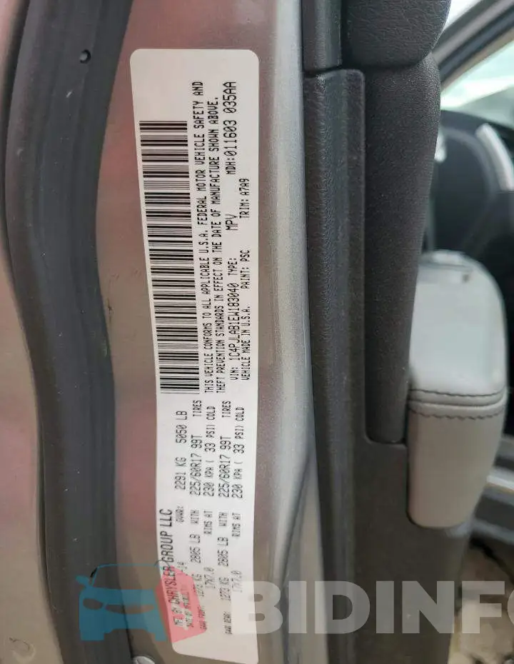 1C4PJLAB1EW183040 Photo# 13