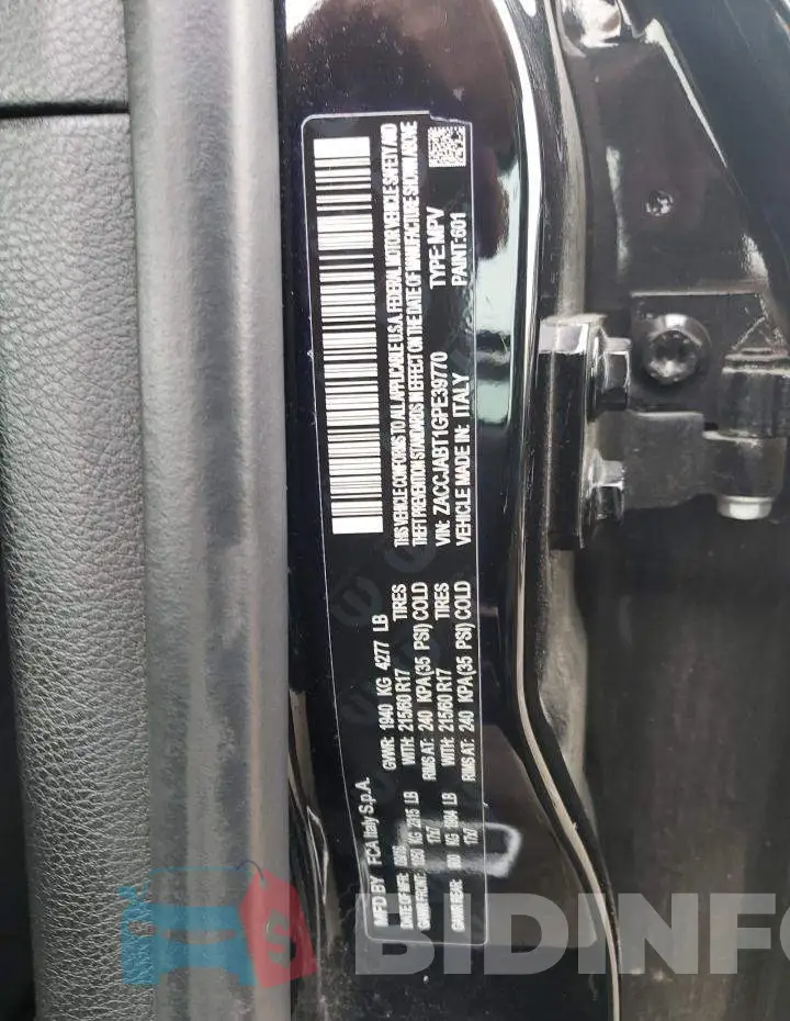 ZACCJABT1GPE39770 Photo# 12