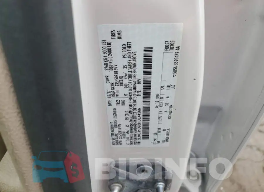 5LMCJ1D96HUL44566 Photo# 12