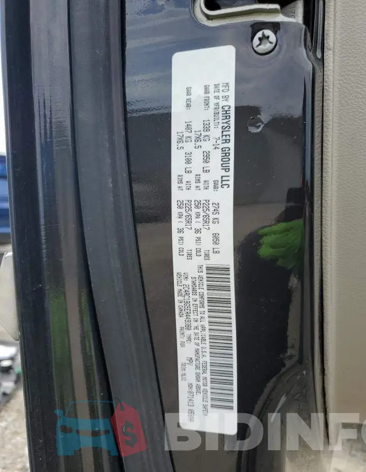 2C4RC1BG5ER449380 Photo# 13