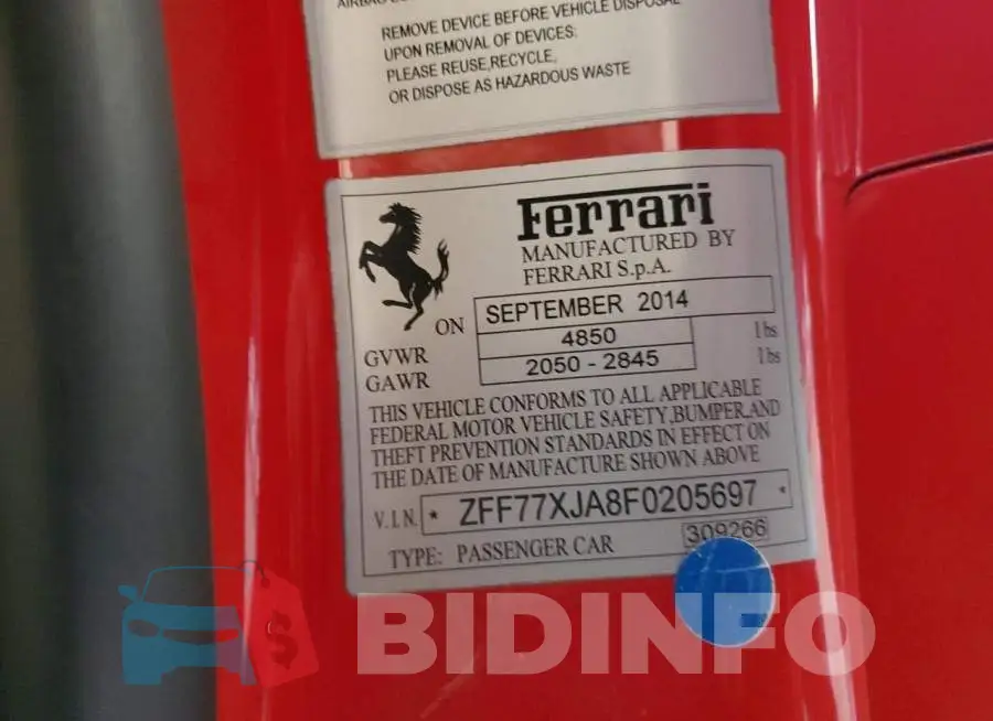 ZFF77XJA8F0205697 Photo# 12
