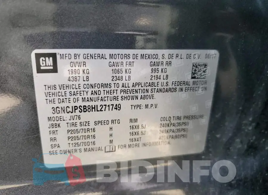 3GNCJPSB8HL271749 Photo# 13