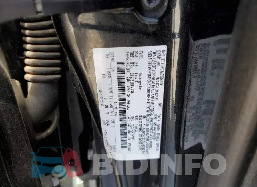 1FADP3F27EL432314 Photo# 12