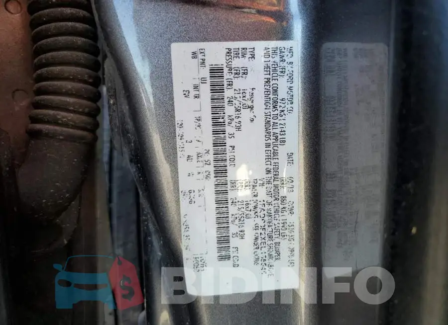 1FADP3F2XEL155545 Photo# 12