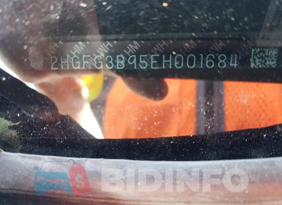 2HGFG3B95EH001684 Photo# 12