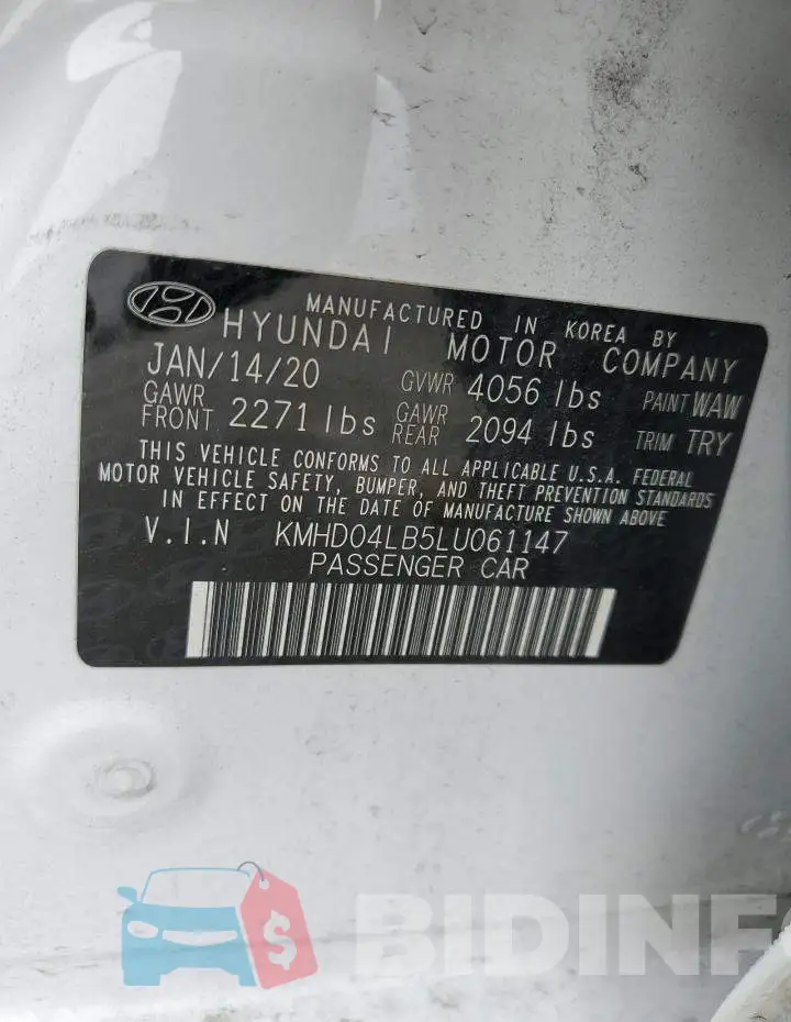 KMHD04LB5LU061147 Photo# 12