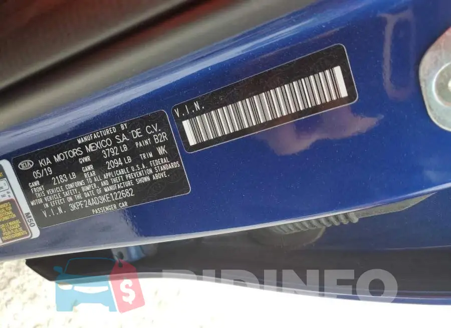 3KPF24AD3KE122682 Photo# 12