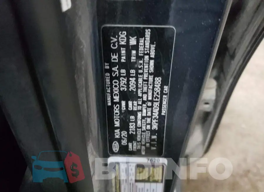 3KPF34AD9LE258488 Photo# 12