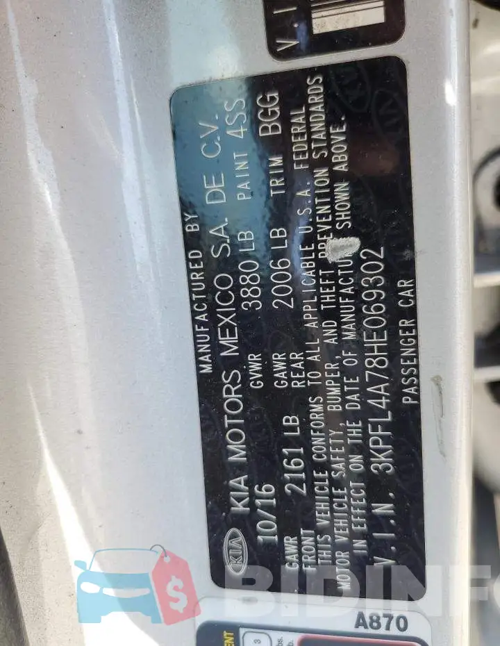 3KPFL4A78HE069302 Photo# 12