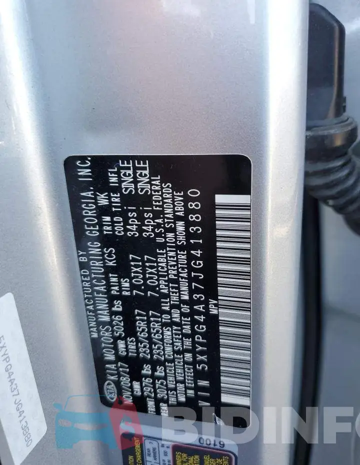 5XYPG4A37JG413880 Photo# 13