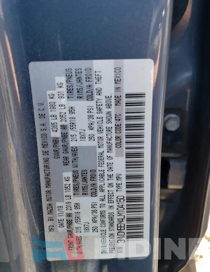 3MVDMBEM4LM104150 Photo# 14