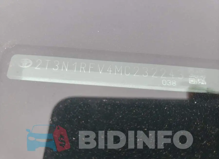 2T3N1RFV4MC232243 Photo# 13