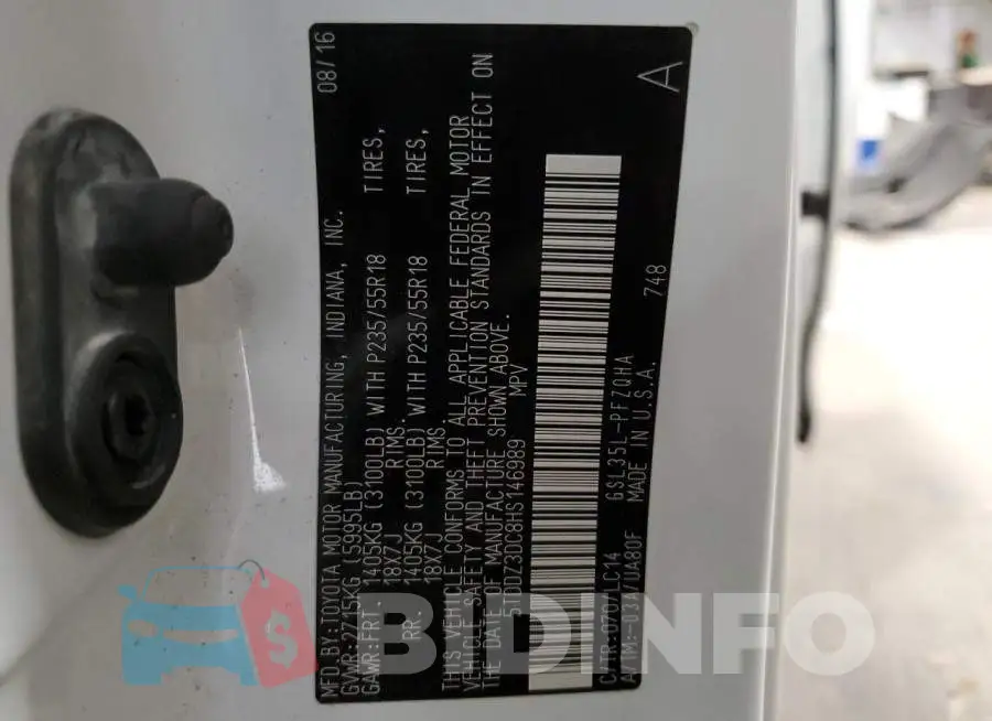 5TDDZ3DC8HS146989 Photo# 14