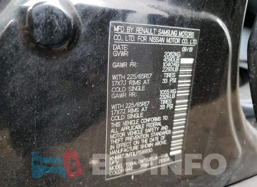 KNMAT2MT1LP516830 Photo# 14