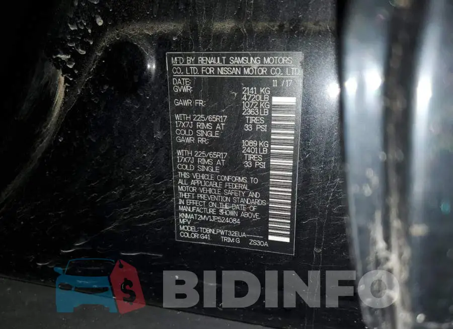 KNMAT2MV1JP524084 Photo# 14