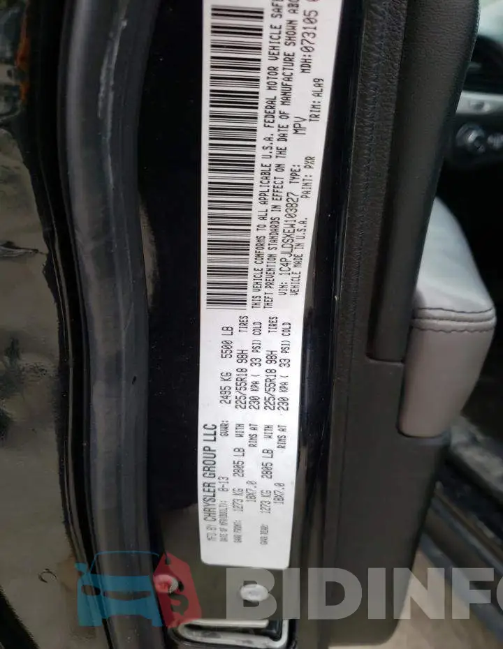 1C4PJLDSXEW103827 Photo# 13
